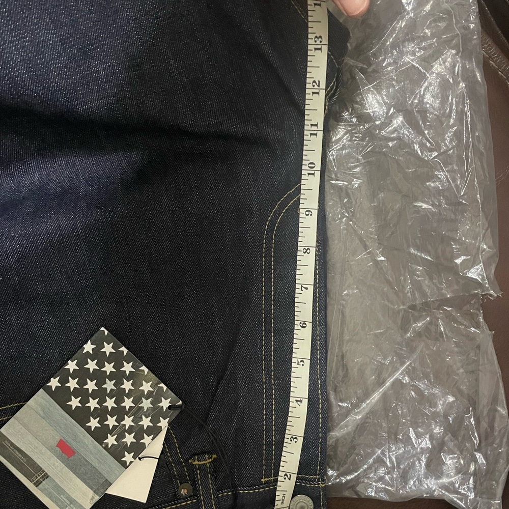 Levi’s made inUSA 501 #174 NWT Selvedge rigid RAW - Picture 16 of 17